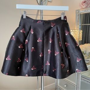 Silky Black skirt size S